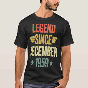 Legende sinds december 1959 t-shirt