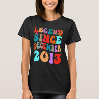 Legende sinds december 2013 vogelretro t-shirt
