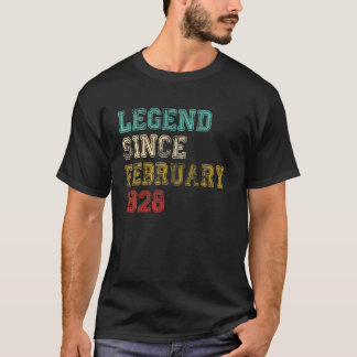 Legende sinds februari 1928 94th Birthday Gifts 94 T-shirt