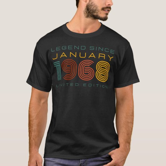 Legende sinds januari 1968, Limited Edition T-shirt (Voorkant)