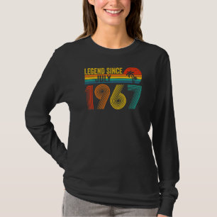 Legende sinds juli 1967 55e verjaardag 55 jaar oud t-shirt