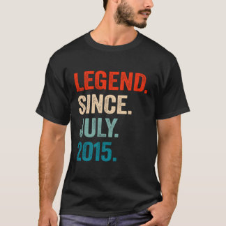 Legende sinds juli 2015 8th 8 t-shirt