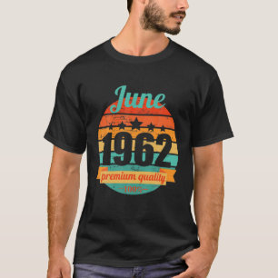 Legende sinds juni 1962 60 jaar 60 jaar 60 jaar 60 t-shirt