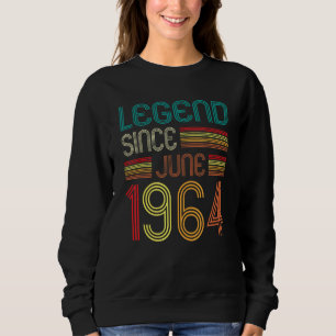 Legende sinds juni 1964 58e verjaardag 58 jaar oud trui
