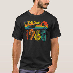 Legende sinds juni 1968 54e verjaardag 54 jaar oud t-shirt
