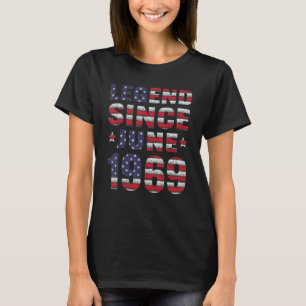 Legende sinds juni 1969 53e verjaardag 53 jaar oud t-shirt