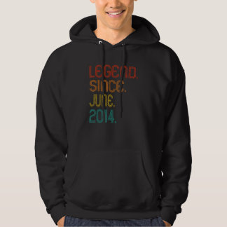 Legende sinds juni 2014 8e verjaardag van het Vi Hoodie