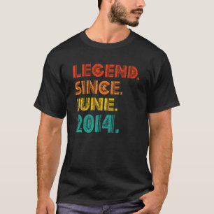 Legende sinds juni 2014 Jubileum Verjaardag 2014 V T-shirt