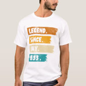 Legende sinds mei 1933 t-shirt (Voorkant)