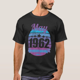 Legende sinds mei 1962 60 Jaar 60S 60. Verjaardag T-shirt
