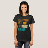 Legende sinds mei 2017 t-shirt (Voorkant volledig)