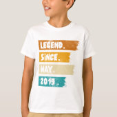 Legende sinds mei 2019 t-shirt (Voorkant)