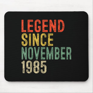 Legende sinds november 1985 40e verjaardag 40 jaar muismat