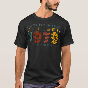 Legende sinds oktober 1979, Limited Edition Mannen T-shirt
