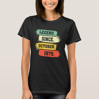 Legende sinds oktober 1979 u2013 Happy Birthday T-shirt