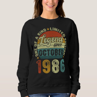 Legende sinds oktober 1986 36 jaar oud en 36 jaar  trui