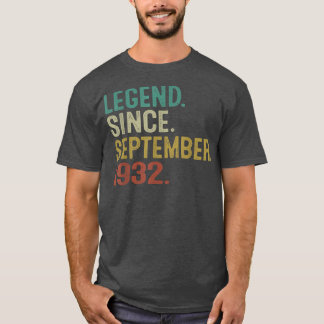Legende sinds september 1932  90e verjaardag t-shirt