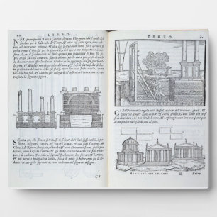 Legende stichtingen, van "Della Architettura", pub Fotoplaat