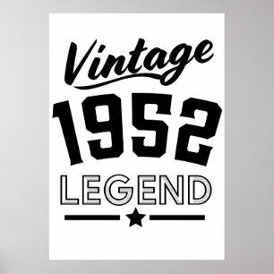 legende van 1952 poster