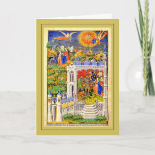 Legende van de Franse goudvaar de Lis Feestdagen Kaart