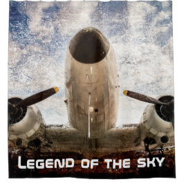 Legende van de hemel aanpasbaar douchegordijn