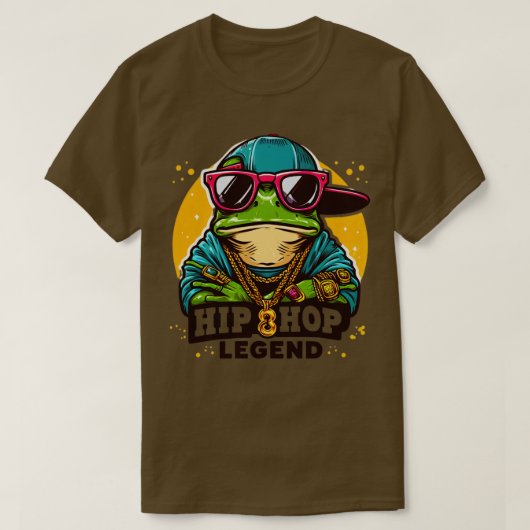 Legende van de hiphop t-shirt (Design voorkant)