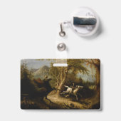 Legende van de Koploze Ruiter Halloween Geest Badge (Achterkant met uittrekbare clip)