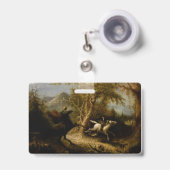 Legende van de Koploze Ruiter Halloween Geest Badge (Voorzijde met uittrekbare clip)