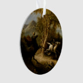 Legende van de Koploze Ruiter Halloween Geest Ornament (voorkant)