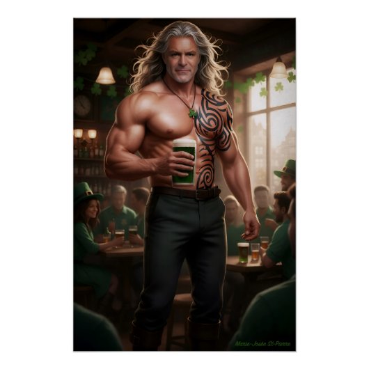 Legende van de kroeg perfect poster (Voorkant)
