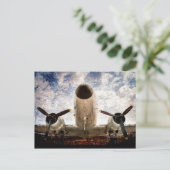 Legende van de lucht aanpasbaar briefkaart (Staand voorkant)