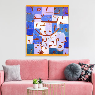 Legende van de Nijl Paul Klee Canvas Afdruk