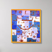 Legende van de Nijl | Paul Klee | Canvas Afdruk (Voorkant)