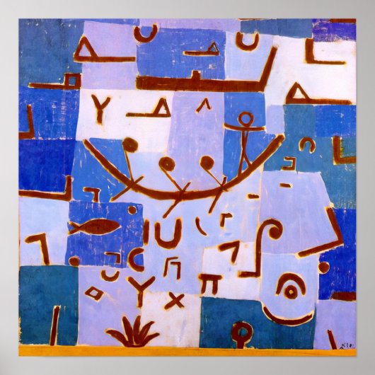 Legende van de Nijl | Paul Klee | Poster (Voorkant)
