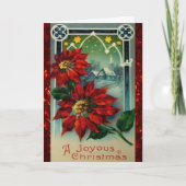  legende van de Poinsettia kerst Kaart (Voorkant)