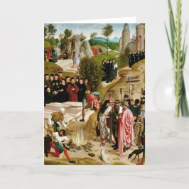 Legende van de relieken van Johannes de Doper Bedankkaart