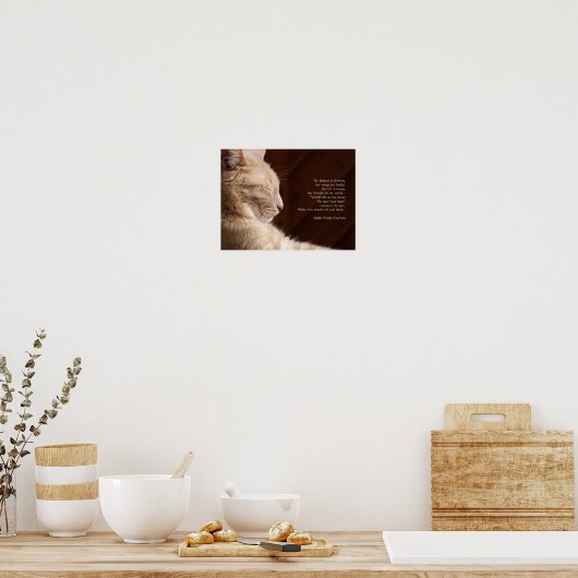 Legende van de Sphynx Poster (Keuken)