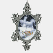 Legende van de Unicorns Tin Sneeuwvlok Ornament (Links)