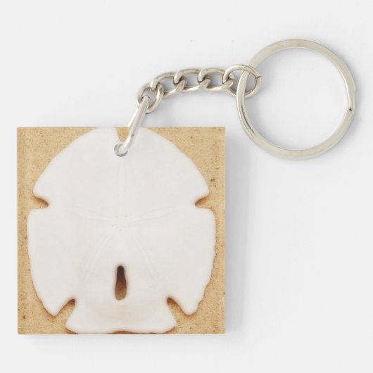 Legende van de zanddollar sleutelhanger (Achterkant)