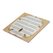 Legende van de zanddollar tegeltje (Zijkant)