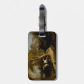 Legende van Headless Horseman Halloween Ghost Bagagelabel (Achterkant verticaal)