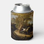 Legende van Headless Horseman Halloween Ghost Blikjeskoeler (Blikje Voorkant)