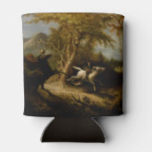 Legende van Headless Horseman Halloween Ghost Blikjeskoeler (Achterkant)