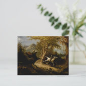 Legende van Headless Horseman Halloween Ghost Briefkaart (Staand voorkant)