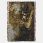 Legende van Headless Horseman Halloween Ghost Deken (Voorkant Verticaal)