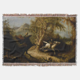 Legende van Headless Horseman Halloween Ghost Deken