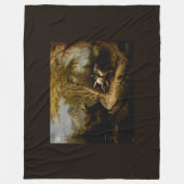 Legende van Headless Horseman Halloween Ghost Fleece Deken (Voorkant)