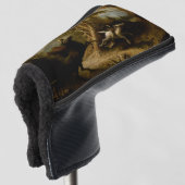 Legende van Headless Horseman Halloween Ghost Golfheadcover (3/4 voorkant)