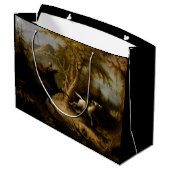 Legende van Headless Horseman Halloween Ghost Groot Cadeauzakje (Achterkant Gekanteld)