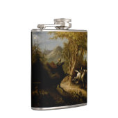 Legende van Headless Horseman Halloween Ghost Heupfles (Rechts)